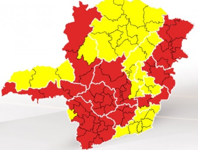 Região de Patos de Minas continua na onda vermelha do plano estadual