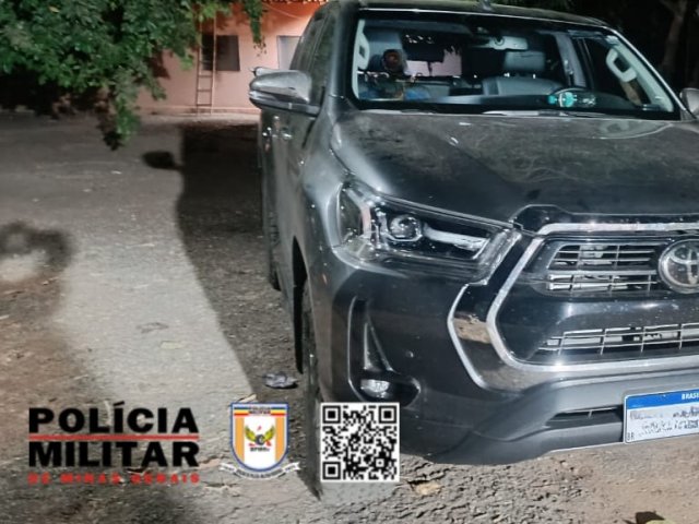 Polícia Militar Rodoviária recupera caminhonete furtada e prende condutor em Lagoa Grande