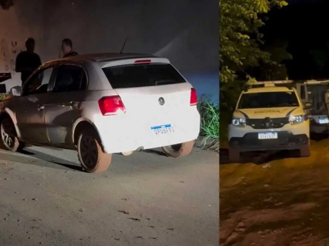 Carro roubado à mão armada em João Pinheiro é usado em homicídio em Unaí; dois suspeitos presos