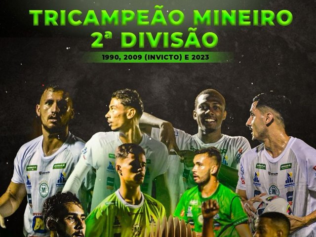 Mamoré conquista o Campeonato Mineiro da Segunda Divisão em disputa eletrizante