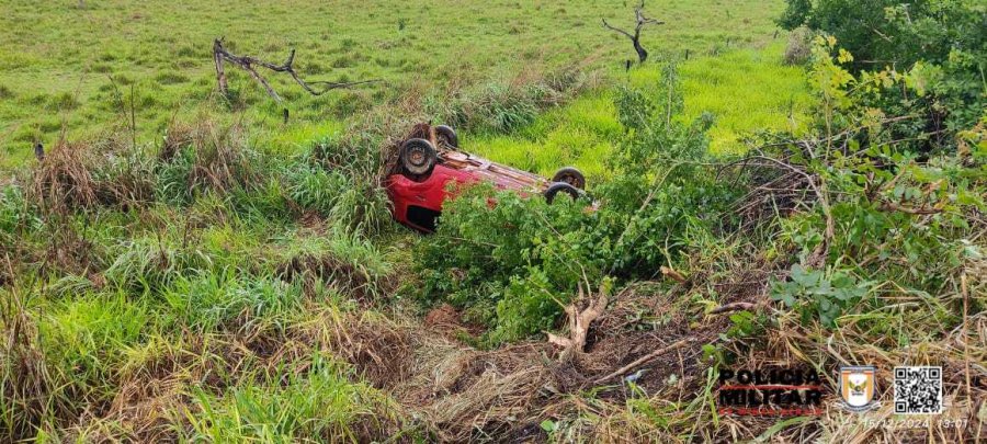 Acidente de trânsito com viítima de ferimentos aconteceu na  rodovia LMG 628, Km 91