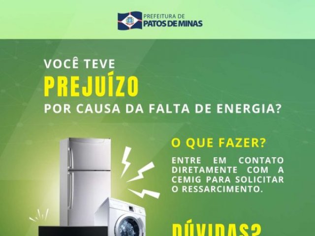 Consumidores podem ser indenizados por danos causados por oscilações de energia elétrica