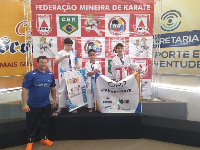 Atletas de Para-Karatê conquistam medalhas de ouro e prata no Campeonato Mineiro