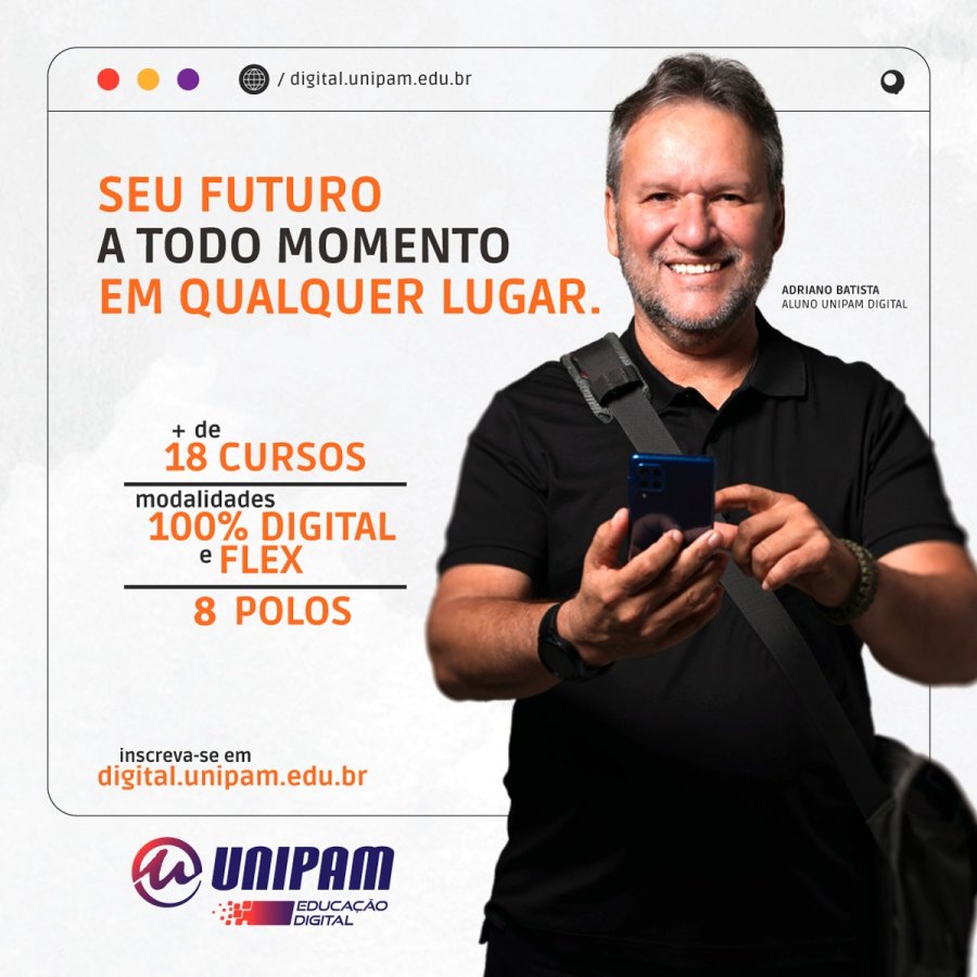 UNIPAM abre inscrições para o Vestibular da Educação Digital