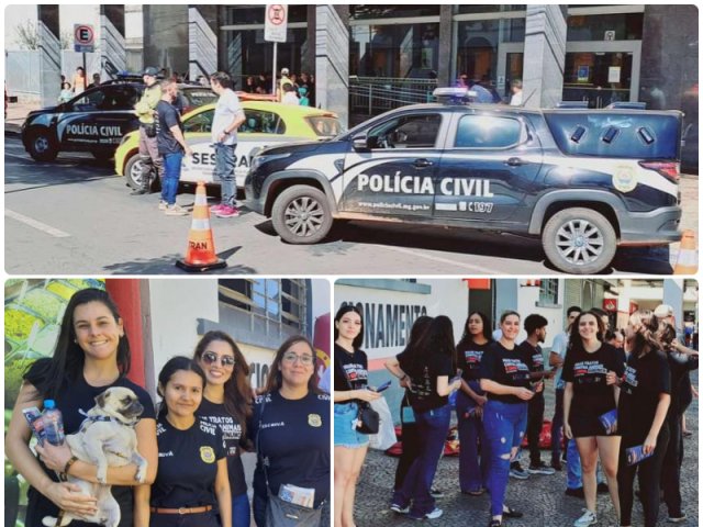 Polícia Civil realiza ação sobre direito animal em Patrocínio