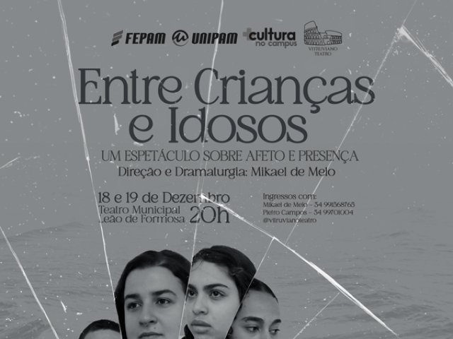 Programa Mais Cultura no Campus apresenta o espetáculo teatral 