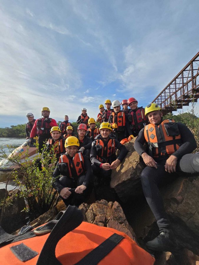 12° Batalhão de Bombeiros Militar de Minas Gerais realiza o Workshop de Deslizamento de Massas e Águas Rápidas