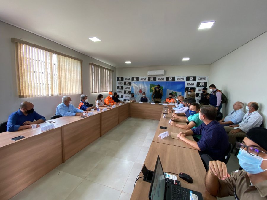 Vice-governador de MG visita Patos de Minas e se reúne com prefeitos de cidades afetadas pelas chuvas