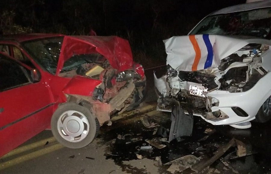 Colisão frontal deixa vítima fatal na MGC 354, município de Vazante