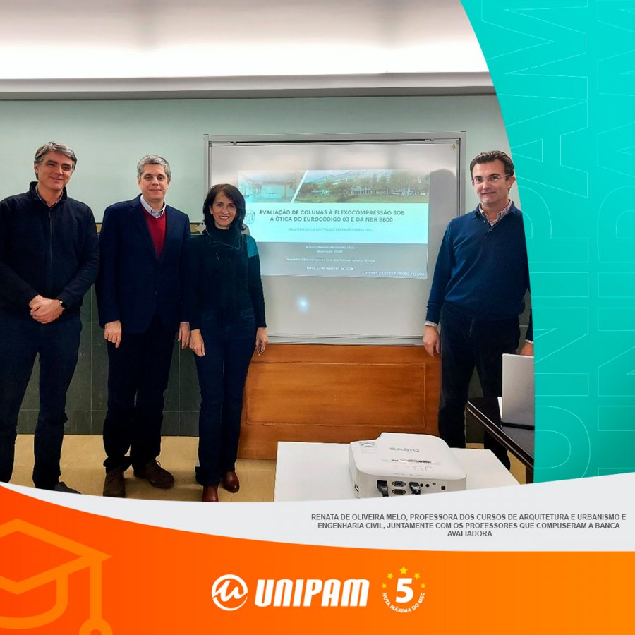 Professora do UNIPAM conclui Mestrado pela Universidade Fernando Pessoa, em Portugal