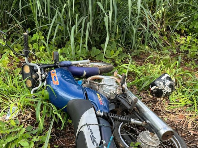 Polícia Militar recupera motocicleta furtada em Lagamar