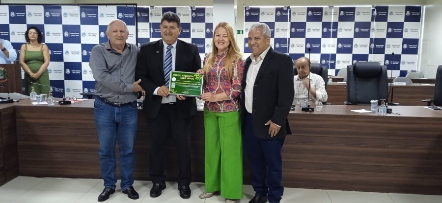 FIEMG Alto Paranaíba é agraciada com o Certificado de Mérito Ambiental Selo Verde