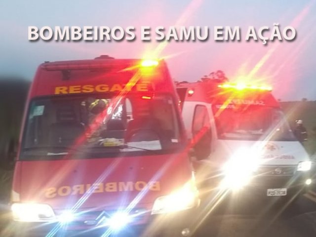 Veículo da cidade de Patrocínio que transportava pacientes para Jales (SP) aquaplana e cai em ribanceira de aproximadamente 8 metros