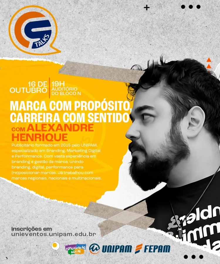 CS Talks irá abordar o tema  Marca com Propósito, Carreira com Sentido