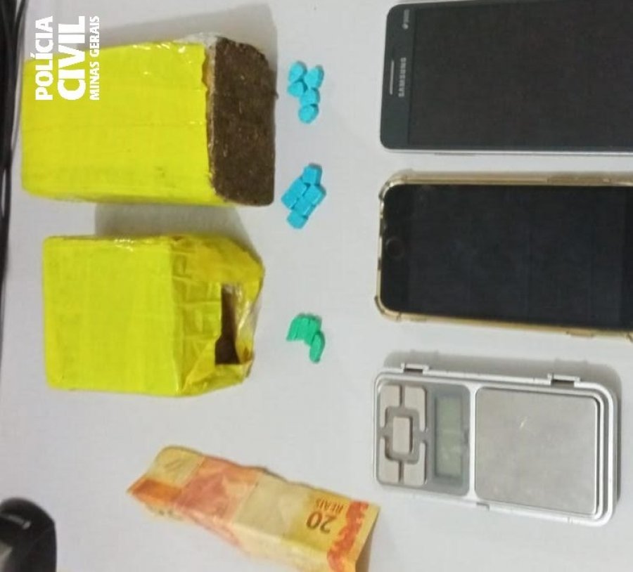 Polícia Civil prende dois suspeitos de tráfico de drogas em Vazante
