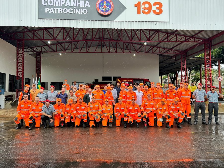 5º Pelotão do 12º BPM em Patrocínio é elevado à Companhia de Bombeiros Militar