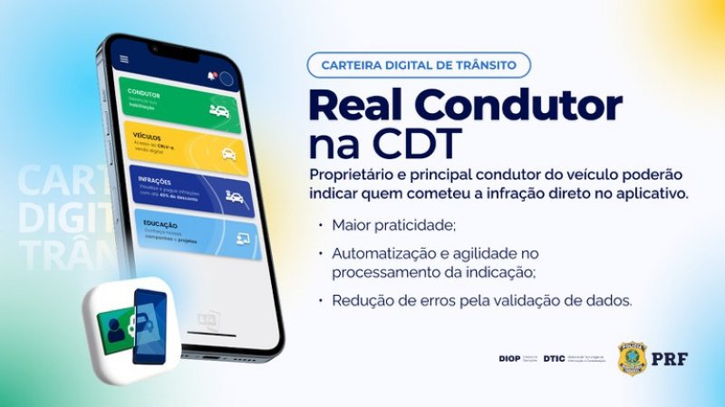 PRF adere a serviço que permite a indicação de condutores que cometeram infrações de trânsito