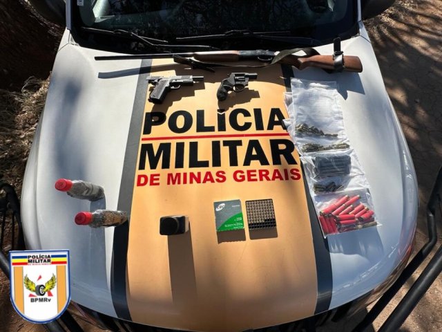 Operação maio amarelo: Polícia Militar Rodoviária apreende arsenal em abordagem