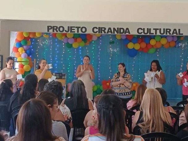 Professores da educação infantil concluem capacitação em leitura e escrita em Patos de Minas