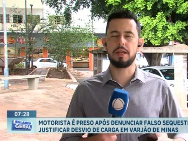 Motorista de caminhão é preso por falso sequestro em Varjão de Minas